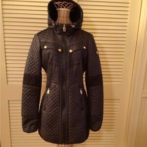 Michael Kors Black Quilted Jacket